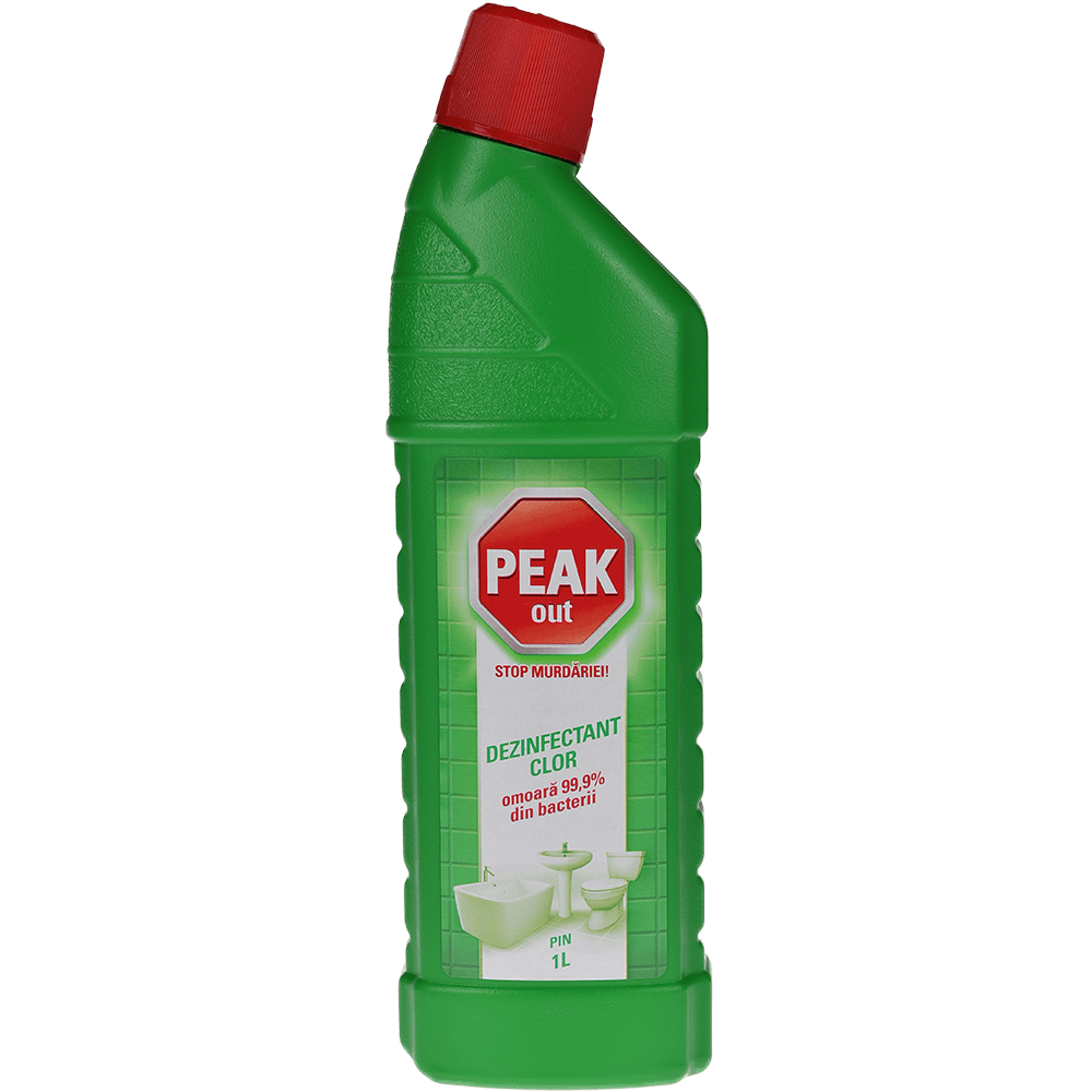 Gel dezinfectant Peak WC, pin, 1 L