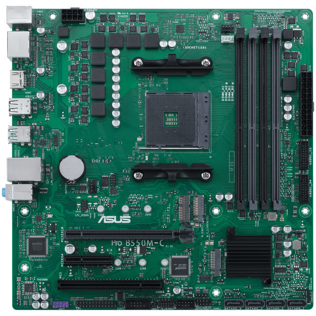 Placa de baza Pro B550M-C/CSM AMD AM4 mATX