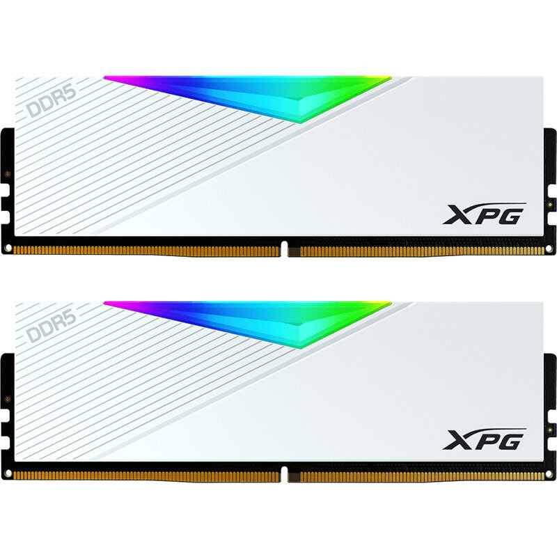 Memorie XPG Lancer RGB White Edition 32GB (2x16GB) DDR5 6000MHz CL30 Dual Channel Kit