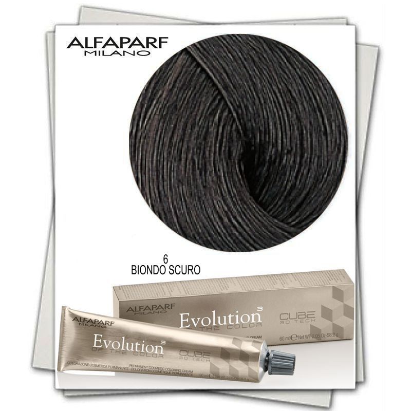 Alfaparf Milano Evolution of the Color Vopsea Permanenta (Concentratie: Vopsea permanenta, Gramaj: 60 ml, Culoare vopsea: 6 Biondo Scuro)