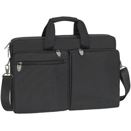 Geanta laptop Rivacase Tiergarten 17.3, negru