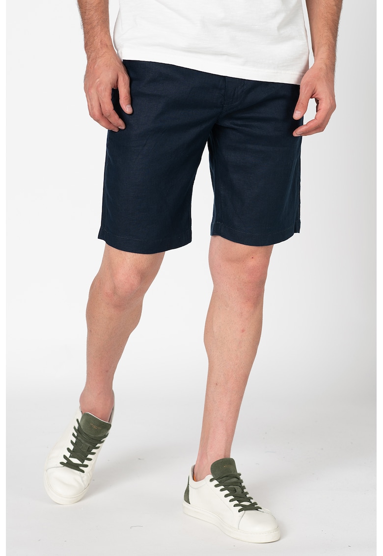Pantaloni chino scurti de in - Bleumarin