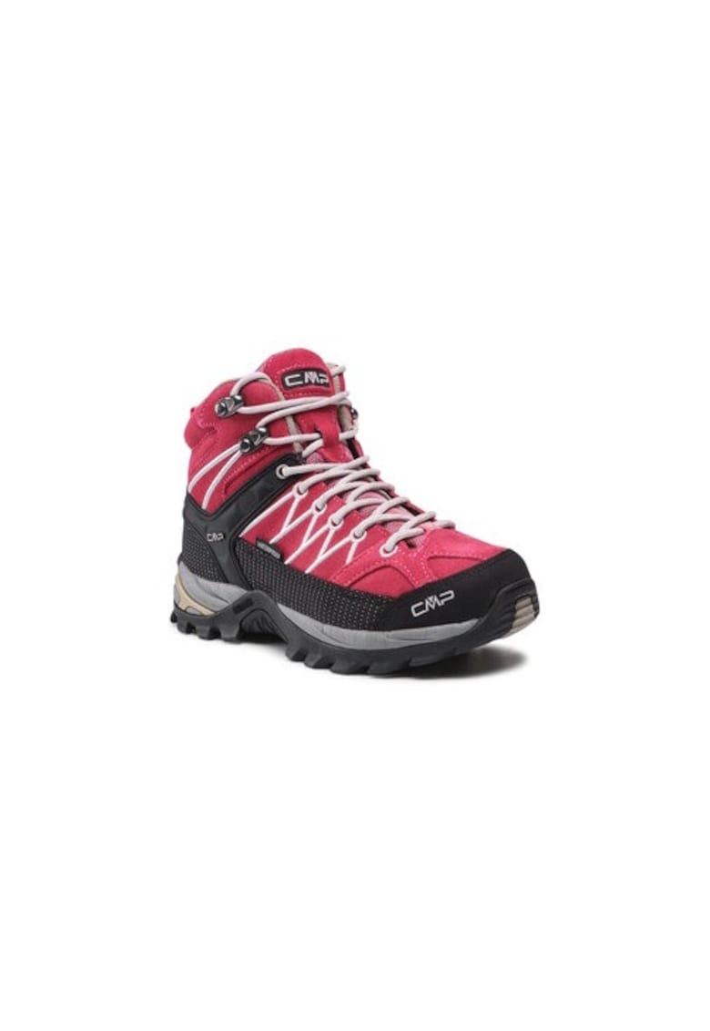 Bocanci trekking dama  300212752 - Piele naturala - Roz - Roz