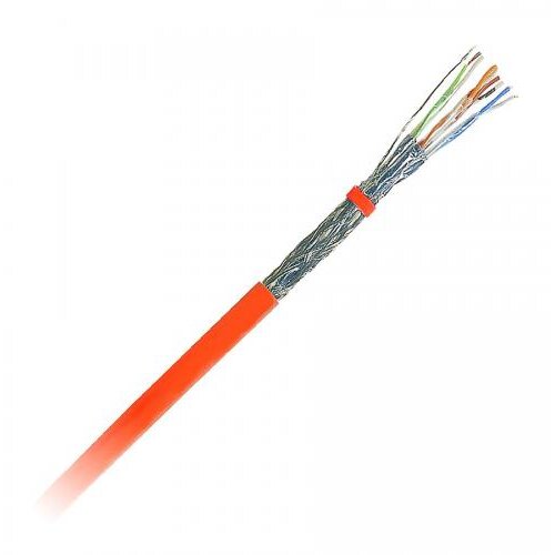 Cablu Retea Rola Cupru F1/UTP Cat 6 AWG24 LSZH 500m  LANmark Portocaliu
