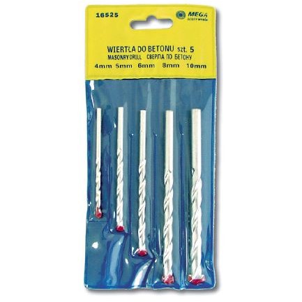 SET BURGHIE ZIDARIE 4-10MM - 5P.