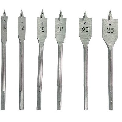 SET BURGHIE LEMN PLATE 10-25MM - 6P.