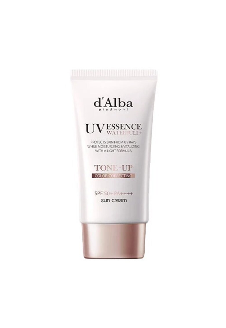 Crema solara Waterfull Tone-Up cu efect de iluminare (roz) -  50ml