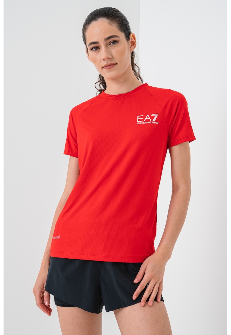 Tricou cu maneci raglan - Rosu