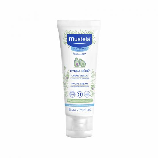 Crema hidratanta de fata pentru piele normala Hydra Bebe, Mustela (Concentratie: Crema, Gramaj: 40 ml)