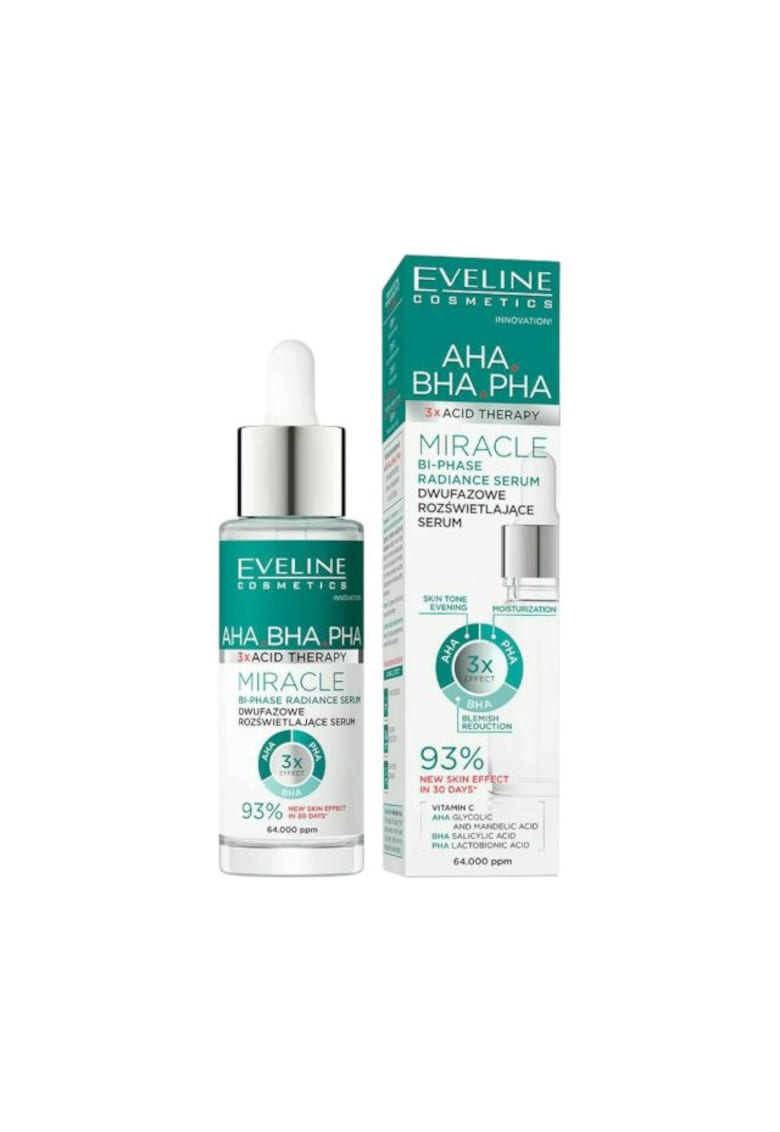 Oferte la Ser iluminator bifazic 3 x Acid Therapy Eveline 30 ml