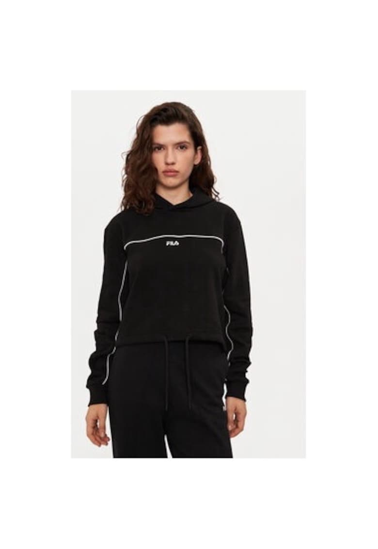 Oferte la Bluza dama -  304654633 - Bumbac/Poliester - Negru - Negru