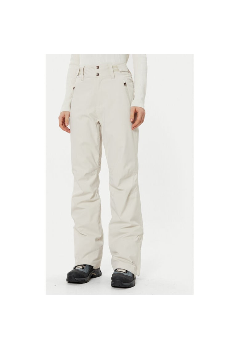 Pantaloni ski dama -  304122095 - Poliester - Bej - Bej