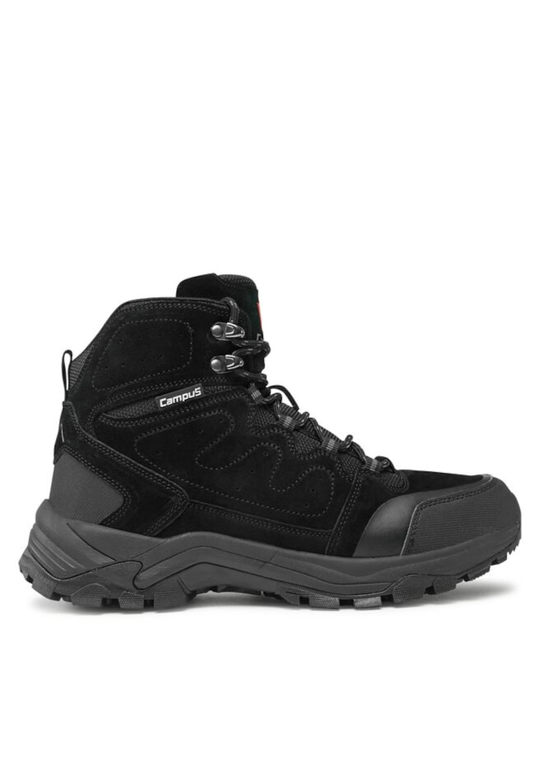Ghete si bocanci sport barbati  303137823 - Piele intoarsa - Negru