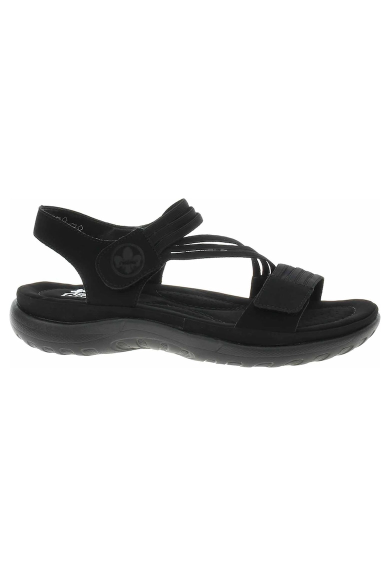 Sandale dama -  64870-02 - piele ecologica - negru