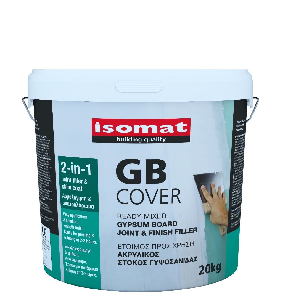 Glet de finisaj pentru interior Isomat GB-COVER, 20 kg