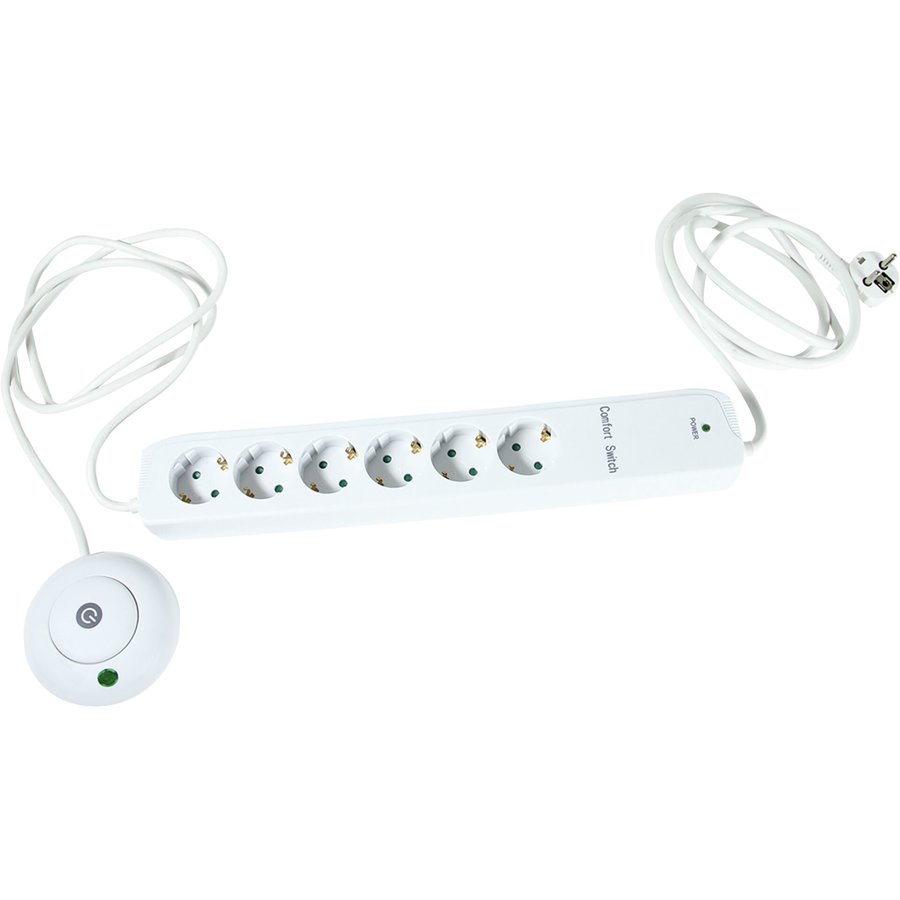 Prelungitor 6 prize 1.5m White