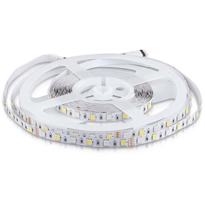 Kit Banda LED 2123581 SMD5050 6000K 60LED/M IP20 5m RGB plus Alb