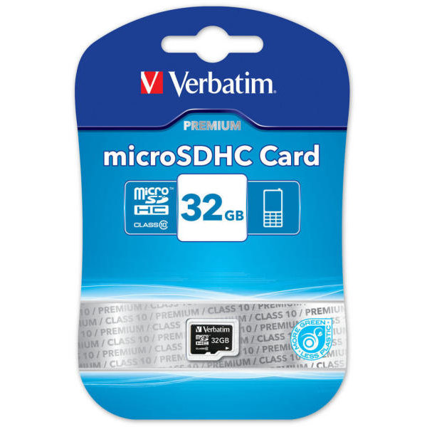 Card microSDHC Verbatim 44013, 32GB clasa 10