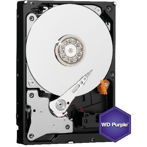 Hard disk Purple 2TB Intellipower WD20PURX, 64MB, SATA3
