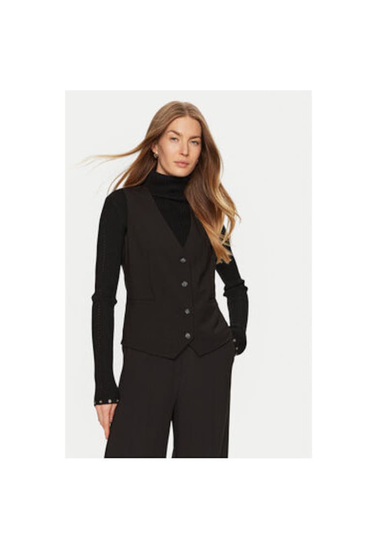 Vesta dama -  304937750 - Poliester/Rayon - Negru - Negru