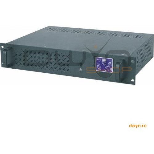 UPS GEMBIRD 1500VA w. AVR ADVANCED, rackabil 'UPS-RACK-1500'