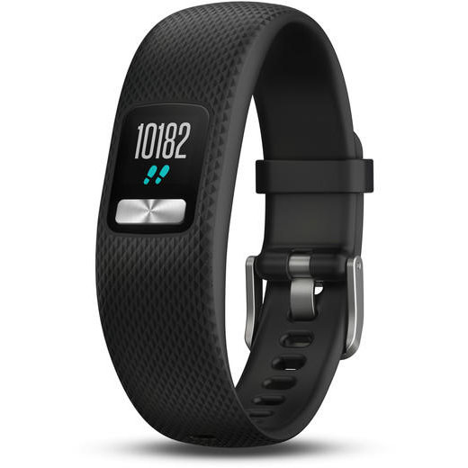 Bratara fitness Garmin Vivofit 4, Large, Negru