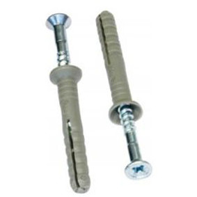 DIBLURI CU SURUB TIP CUI - 6X60MM, 100/SET