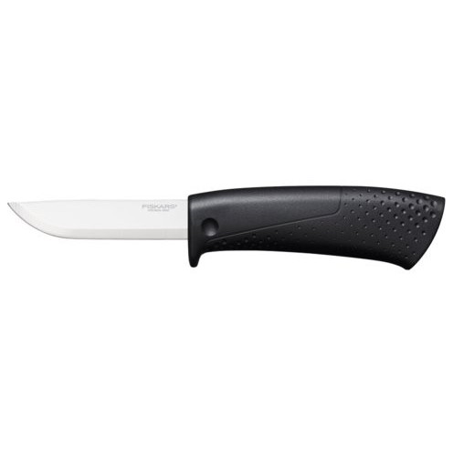 Cutit utilitar Fiskars, cu ascuitor 156016