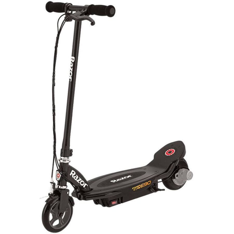 Trotineta Electrica pentru Copii Power Core E90 Varsta 8 Ani+ 16km/h 90W Negru