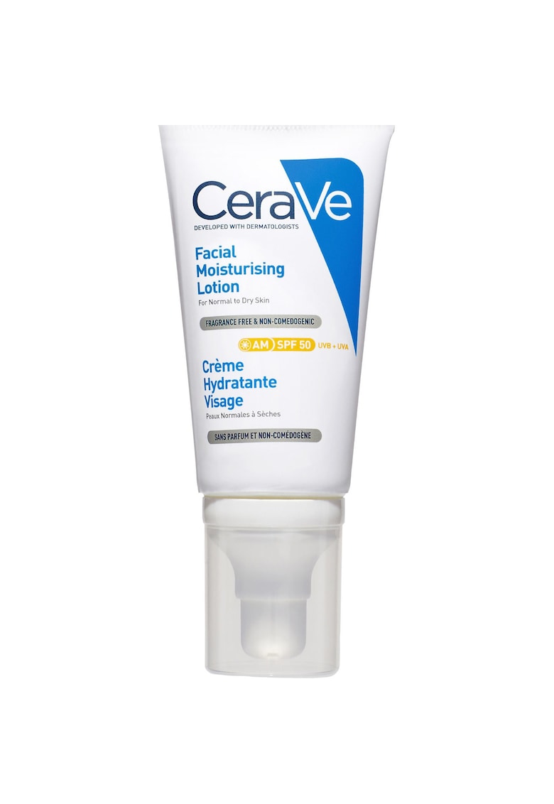 Crema hidratanta de fata  cu SPF pentru ten normal si uscat - 52 ml - SPF 50