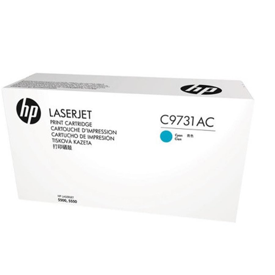 Toner HP turcoaz | 12000 pag | ColorLaserJet5500 | contract