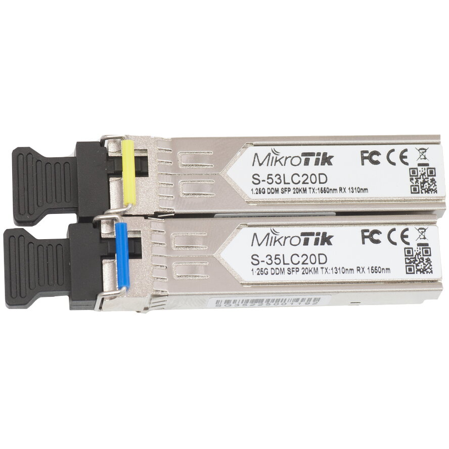 Transceiver MicroTik SFP MT S-3553LC20D, 1310nm