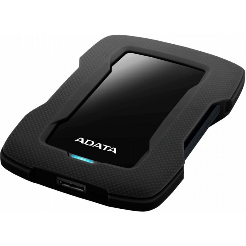 HDD Extern ADATA Durable HD330 4TB, Shock Sensor, 2.5, USB 3.2, Negru