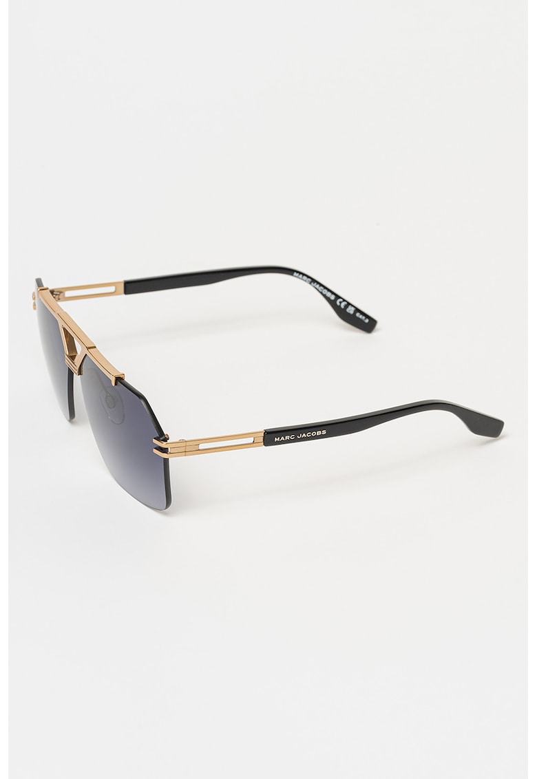 Ochelari de soare aviator cu lentile in degrade - Auriu/Negru
