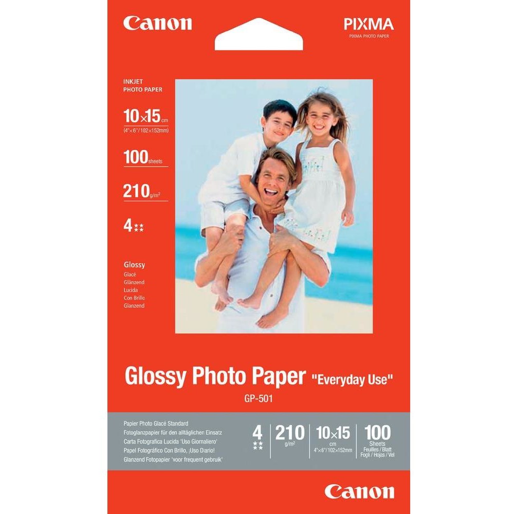 Hartie foto GP-501 - 4 x 6 inch, lucioasa, 10 coli