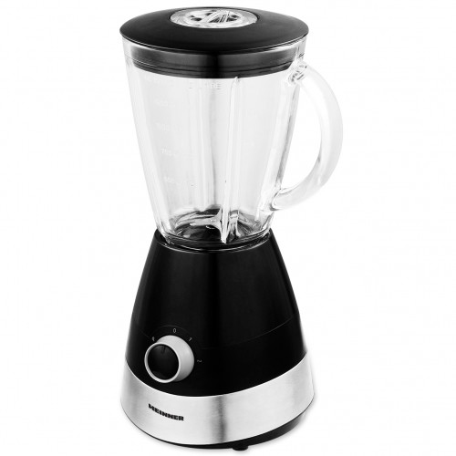 Blender de masa Heinner HBL-550S, putere: 550W, 2 viteze + functie Pulse, bol din sticla, capacitate