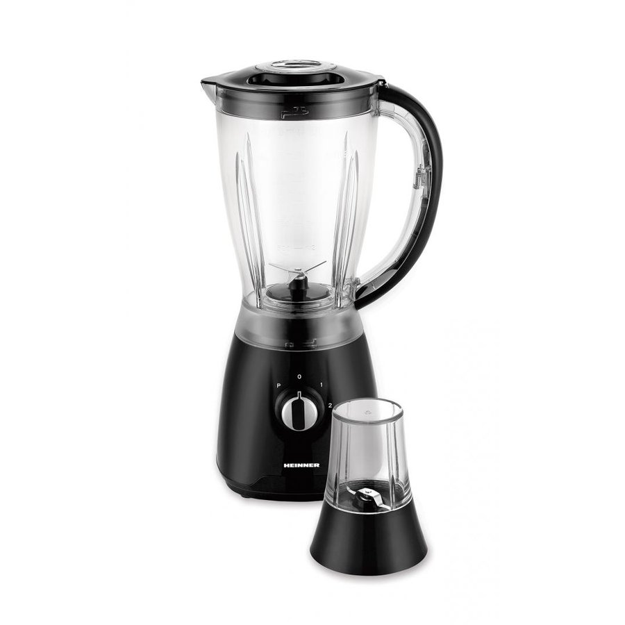 Blender de masa Heinner HBL-500R, 500 W, Negru