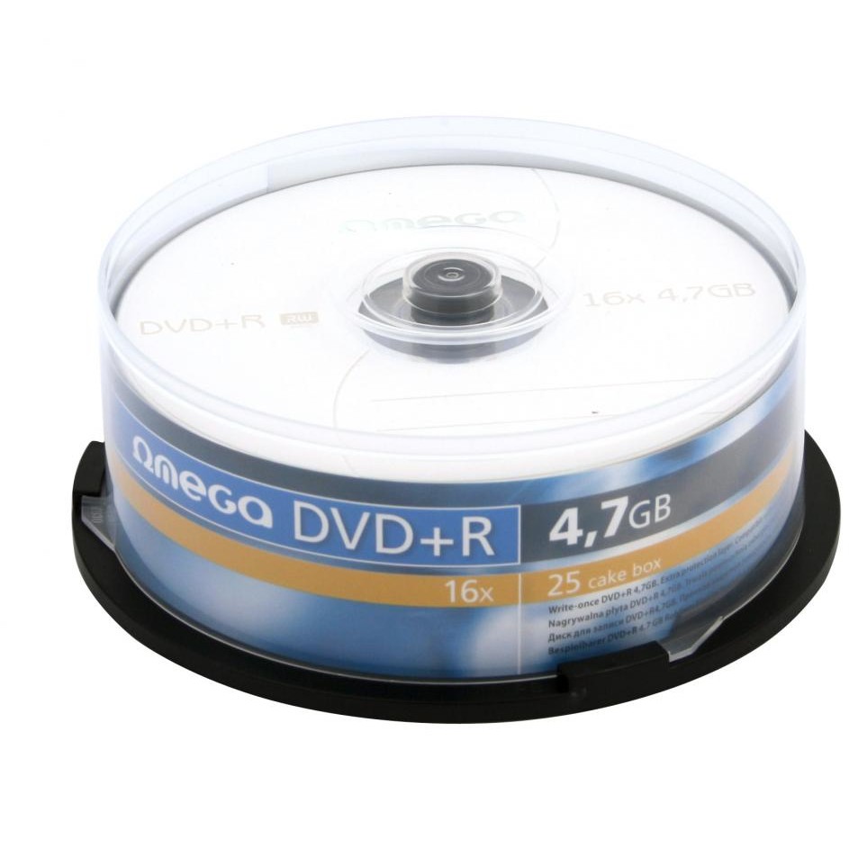DVD+R 16x, 4.7 GB, 25 bucati
