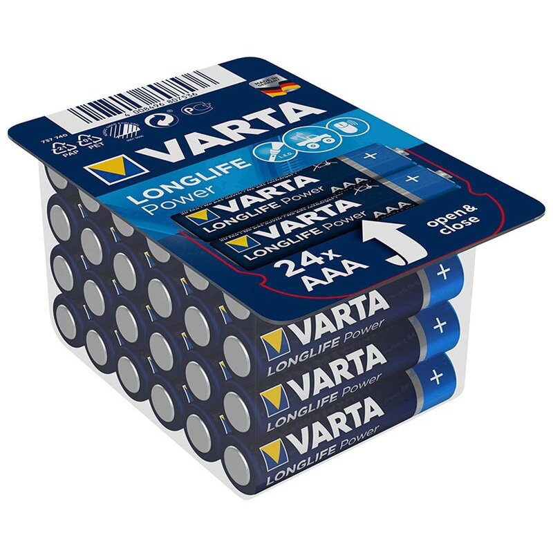 Longlife Power alcaline AAA, 24 buc