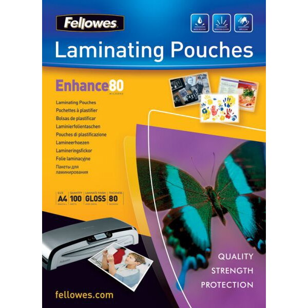 Folie de laminat Laminating pouch 80 µ, 216x303 mm - A4, 25 pcs