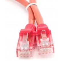 Gembird patchcord RJ45, cat.5e, UTP, 1m, red