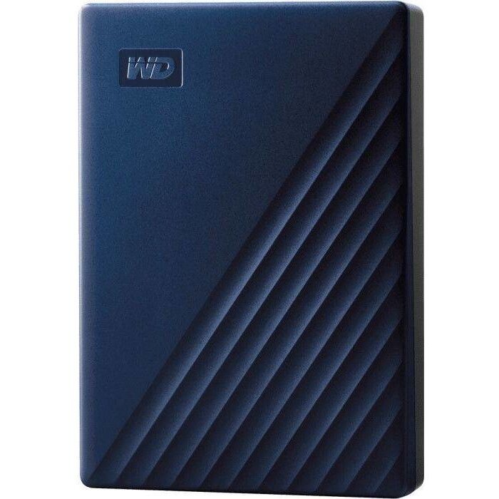 Hard disk extern WDC My Passport for Mac 4TB USB 3.1 2.5 inch, Albastru