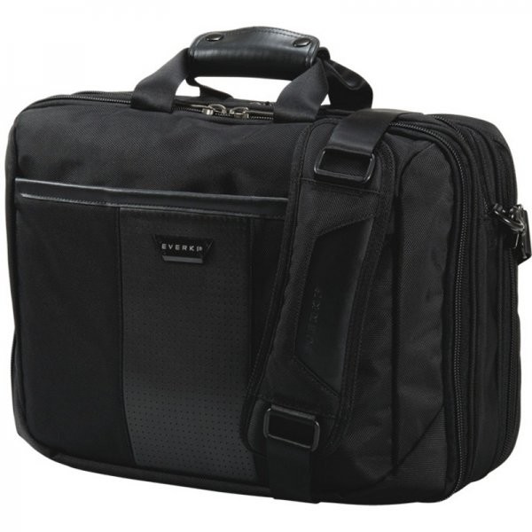 Geanta 17.3 inch Versa, Negru cu Compartiment Tableta - Companion Perfect pentru Intalniri si Deplasari
