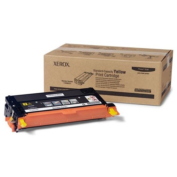 Toner laser Xerox 113R00721 Yellow, 2K, Phaser 6180 / 6180 MFP