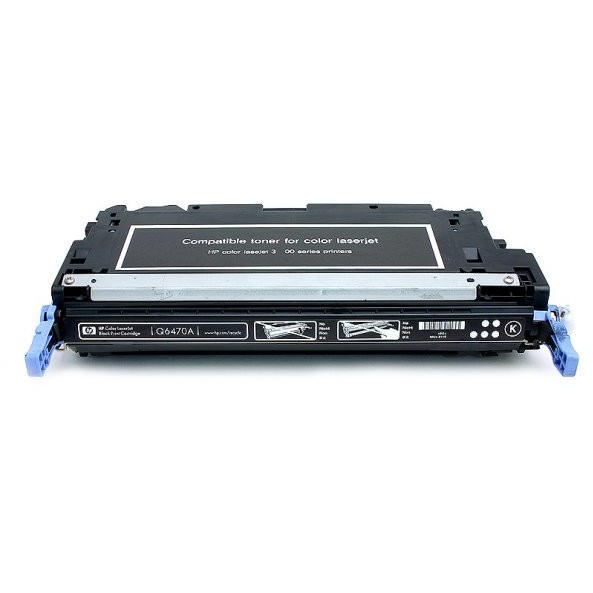 Toner laser HP Q6470A - Negru, 6.000 pagini