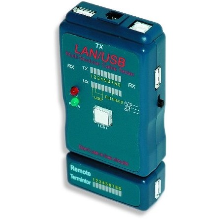 Tester cablu retea UTP/STP/USB Gembird NCT-2