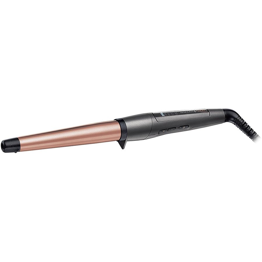 Ondulator Remington Keratin Protect Ci83v6, Invelis Ceramic Cu Cheratina Si Ulei De Migdale, 210 Grade, 19-28 Mm, Gri/Aramiu