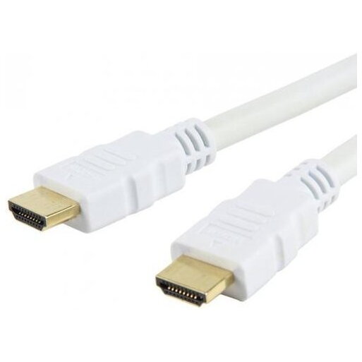 TECHLY 306936 Techly Cablu monitor HDMI-HDMI M/M 1.4 Ethernet 3D 4K, 5m, alb