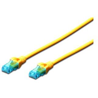 DIGITUS DK-1512-030/R DIGITUS Premium CAT 5e UTP patch cable, Length 3m, Color red