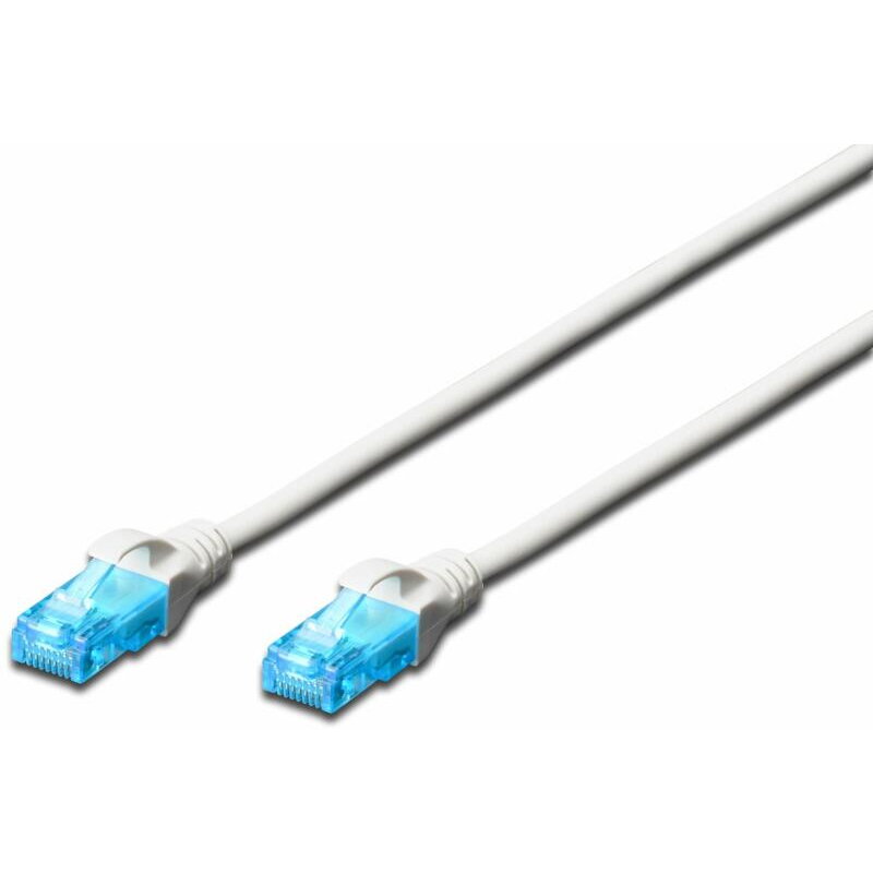 Cablu UPT Digitus DK-1512-020/BL, CAT.5e, Patch, 2 m (alb)